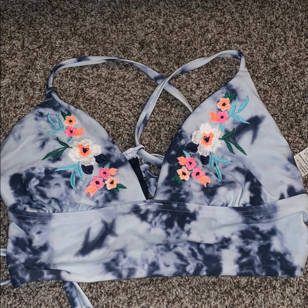 Tie die bathing suit